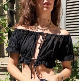 Top in cotone
